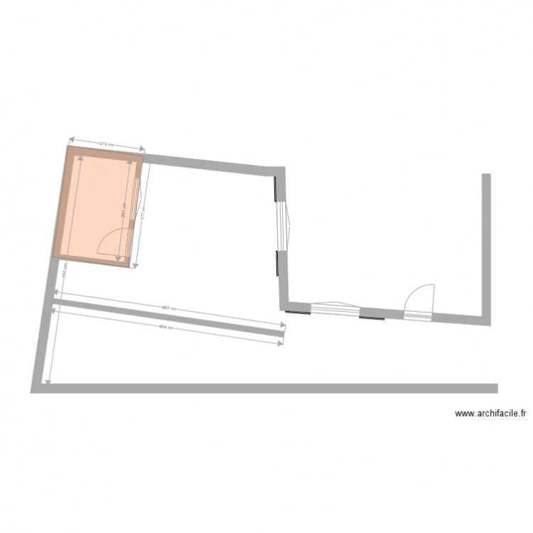 terrasse. Plan de 0 pièce et 0 m2