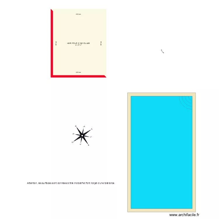 BI2148 ANNEXES NON COTE. Plan de 