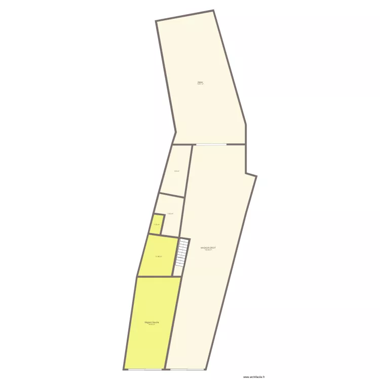 BRUSSELSTRAAT ninove. Plan de 