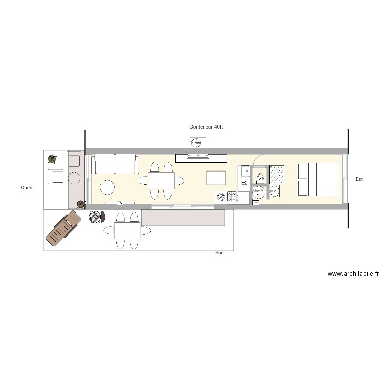 Caro. Plan de 0 pièce et 0 m2