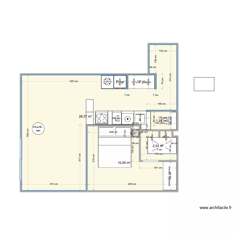 Santa Clara apr&egrave;s demol V1. Plan de 
