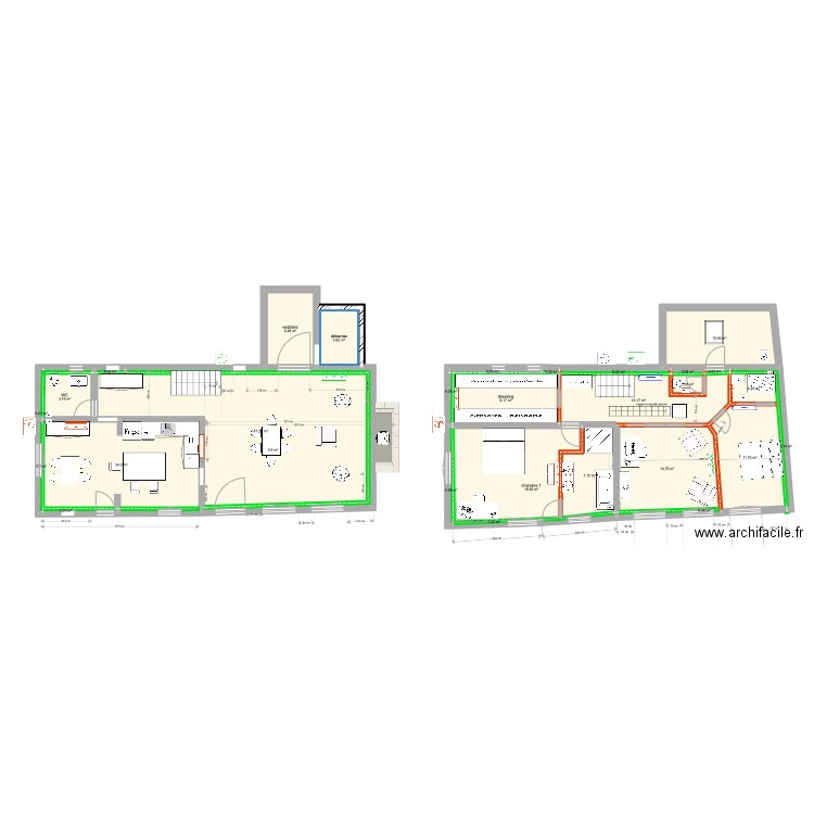 petite maison 13 mars 22 v2. Plan de 0 pièce et 0 m2