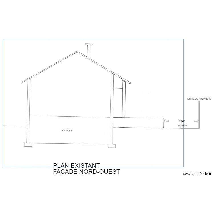 PLAN INITIAL 3. Plan de 0 pièce et 0 m2