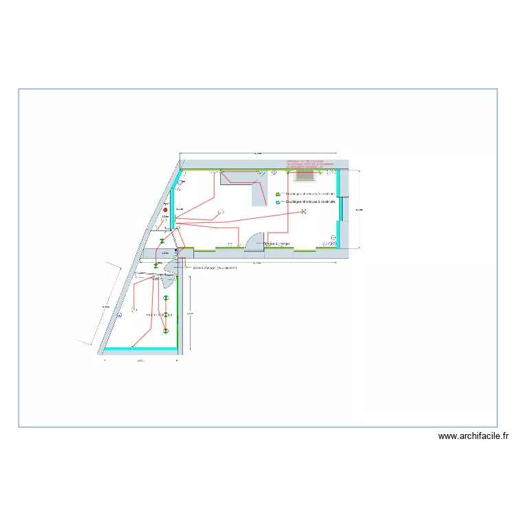 BARJOLLE RDC . Plan de 