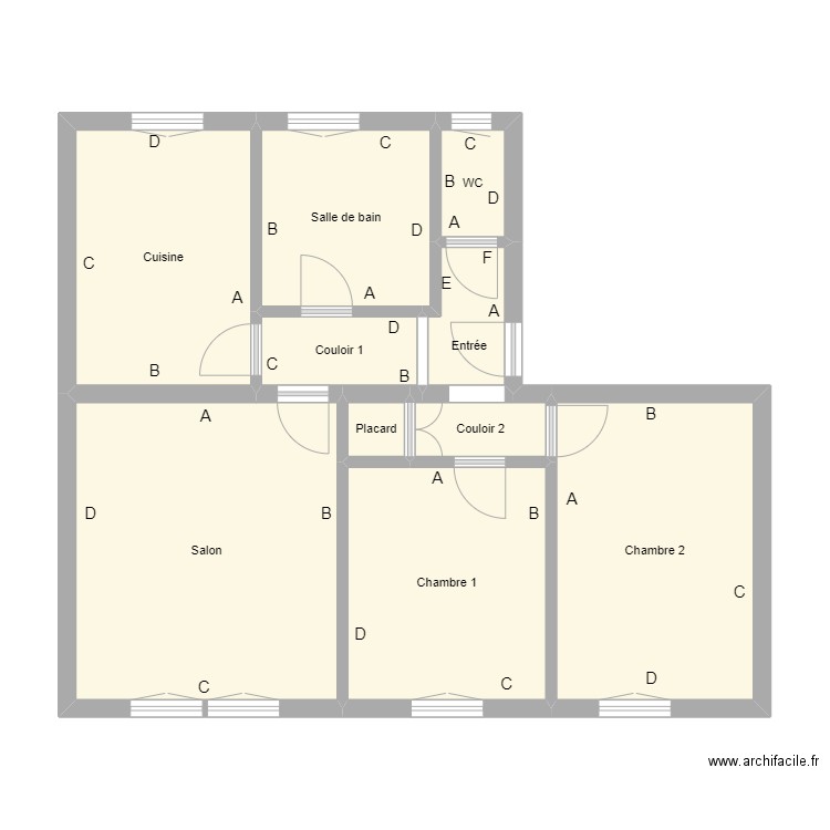 Croquis GEISS. Plan de 0 pièce et 0 m2