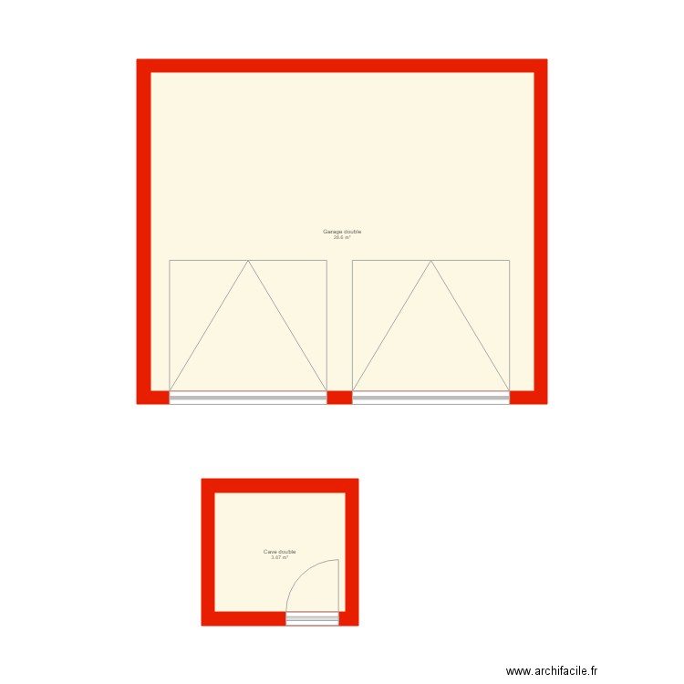 BI 2395 garage cave non côté. Plan de 0 pièce et 0 m2