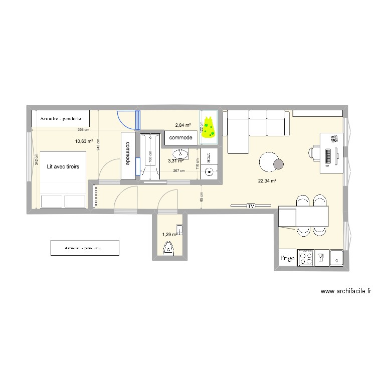 Voltaire 2. Plan de 0 pièce et 0 m2