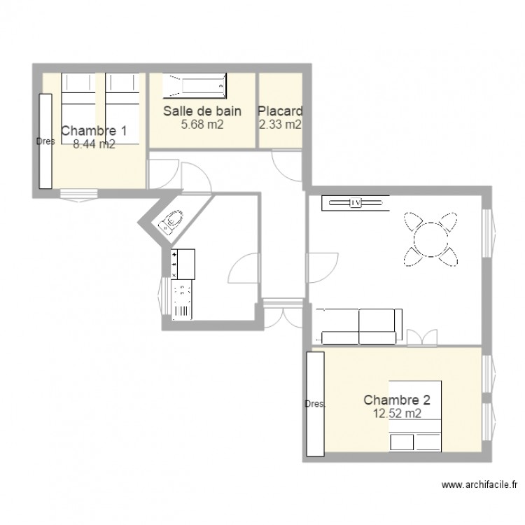 Soyer. Plan de 0 pièce et 0 m2