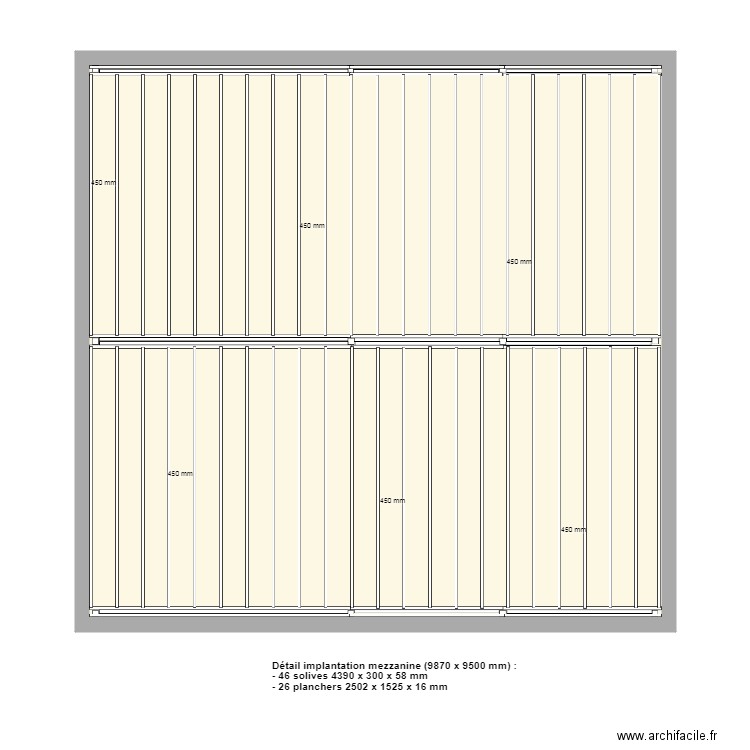 Mezzanine RHOLD 18. Plan de 0 pièce et 0 m2