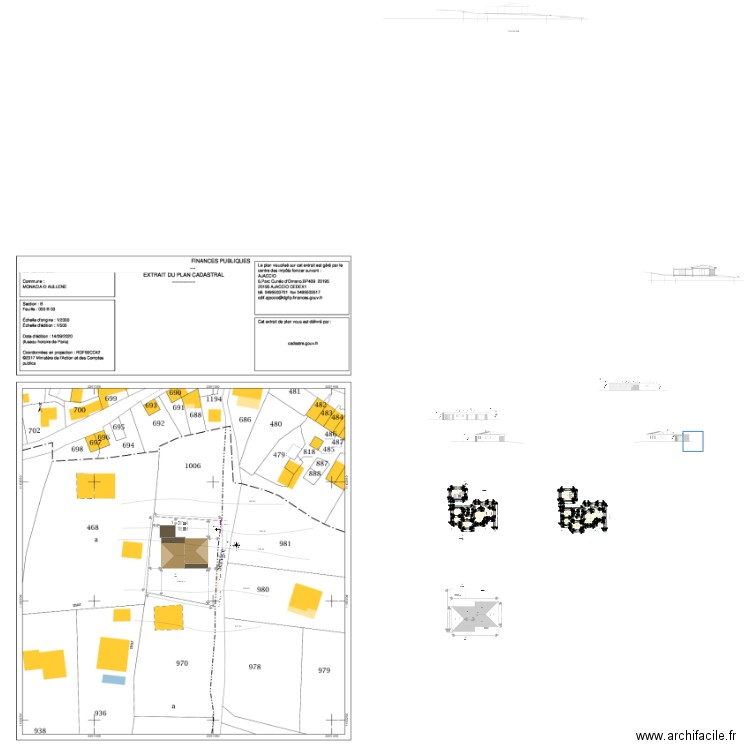 BESNARD. Plan de 0 pièce et 0 m2