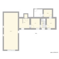 Plan maison RDC - avant travaux