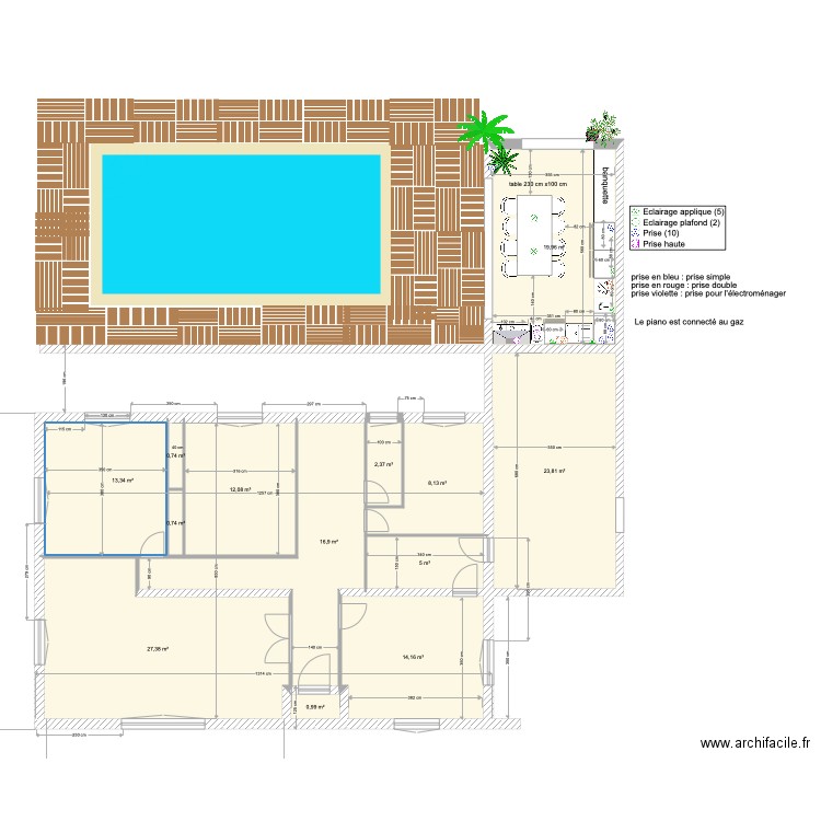 Toki alegera ground floor existant. Plan de 0 pièce et 0 m2