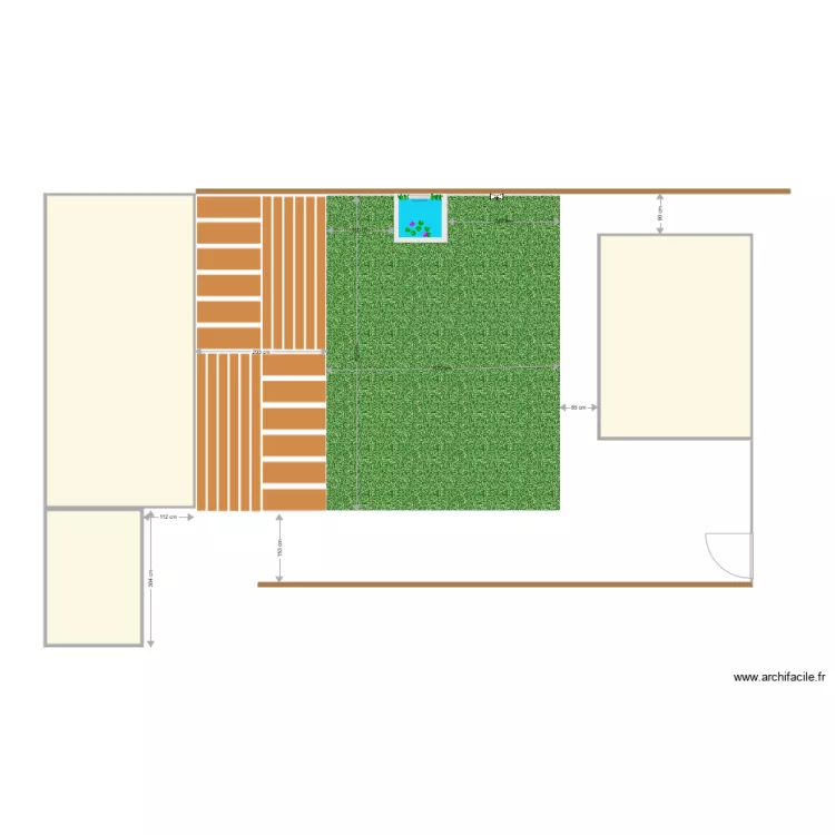 ARROSAGE PETITE MAISON. Plan de 