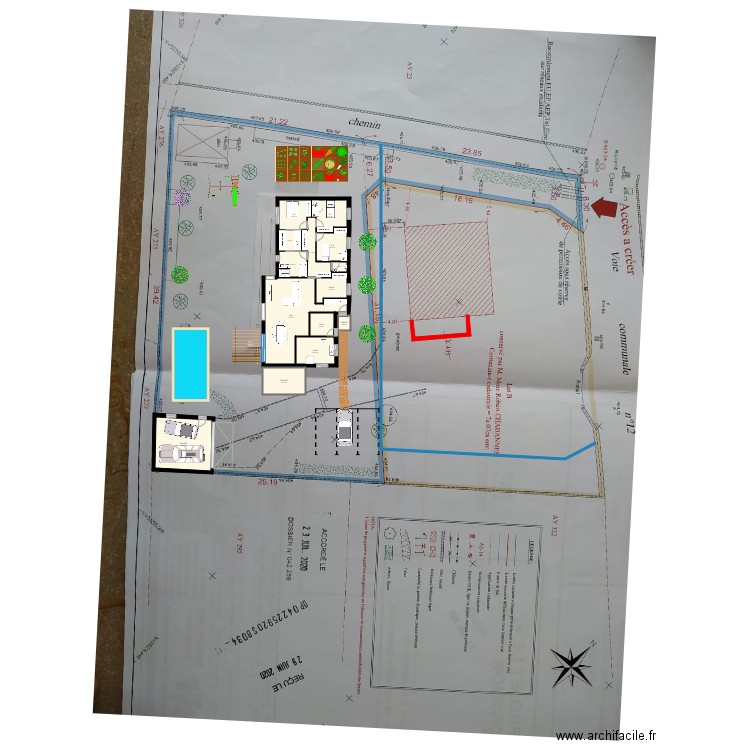 ST MARTIN essai MO. Plan de 0 pièce et 0 m2