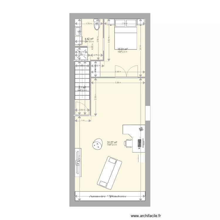 PLAN GARRAGE MIKA 2. Plan de PLAN GARRAGE MIKA 2. Plan de