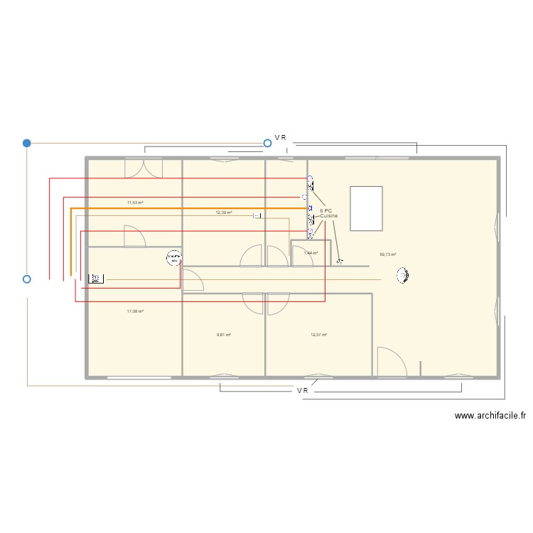 la villatte circuits spe. Plan de 0 pièce et 0 m2