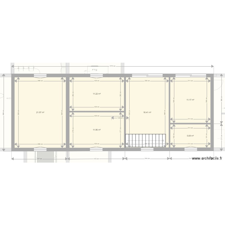 Maison mitoyenne 1. Plan de 0 pièce et 0 m2