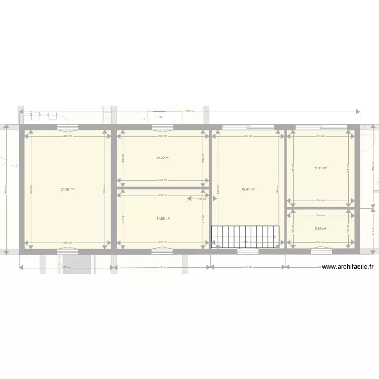 Maison mitoyenne 1. Plan de Maison mitoyenne 1. Plan de