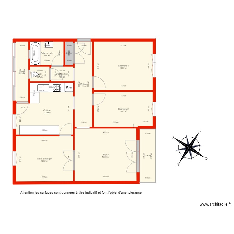 BI 2215   côté. Plan de 0 pièce et 0 m2