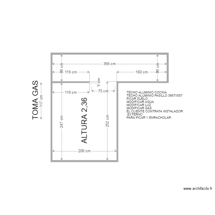 Mª CARMEN GIRONA. Plan de 0 pièce et 0 m2