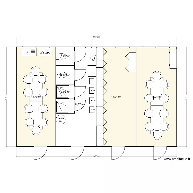 PETRAM CHANTIER NIMES. Plan de 