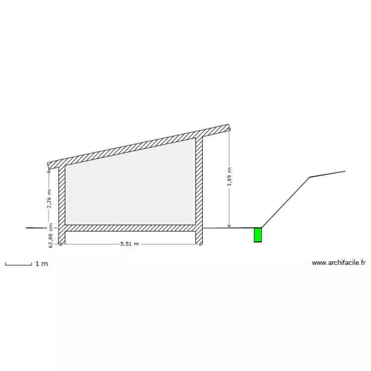  garage coupe. Plan de 