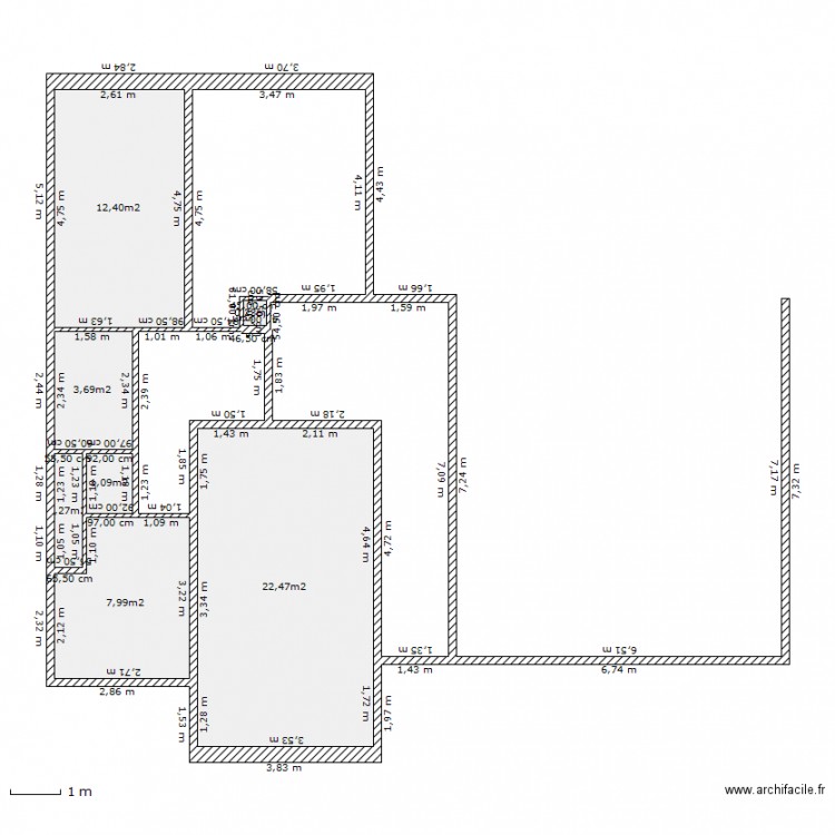 ceinture23.rdc.1. Plan de 0 pièce et 0 m2