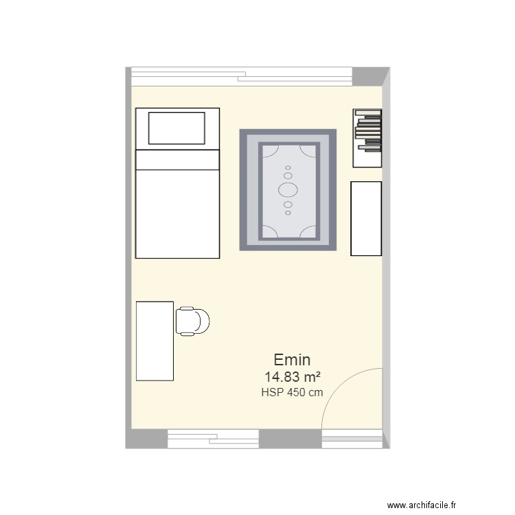 CHAMBRE. Plan de 0 pièce et 0 m2