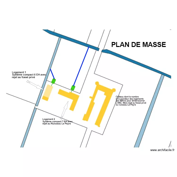 berluteau gratens. Plan de 