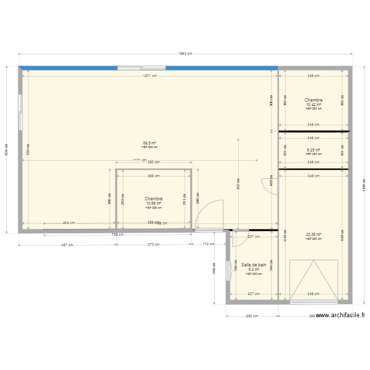 maubert 5. Plan de 0 pièce et 0 m2