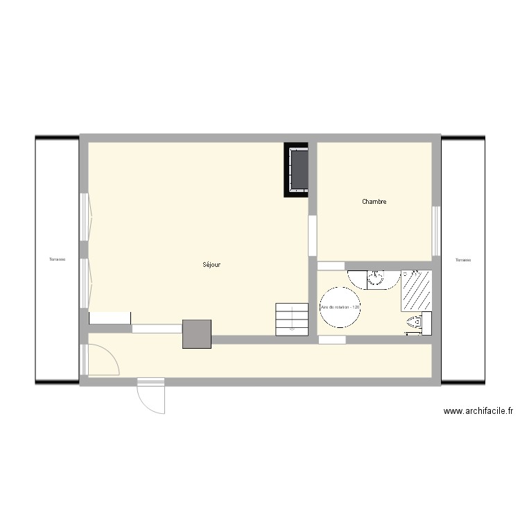 maison2. Plan de 0 pièce et 0 m2