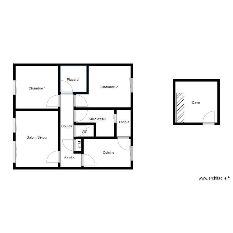 GERNIGON st jacques. Plan de 0 pièce et 0 m2