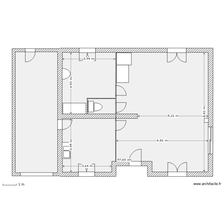 ARPEGE 116 MODIFIEE. Plan de 0 pièce et 0 m2