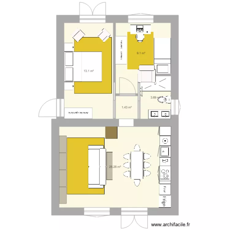ROUTE DE BEHOBIE 153 PLAN 5. Plan de 