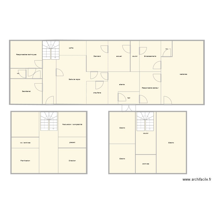 BUREAUX. Plan de 0 pièce et 0 m2