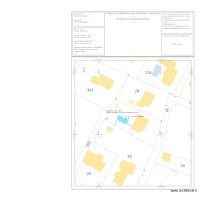 Plan masse piscine