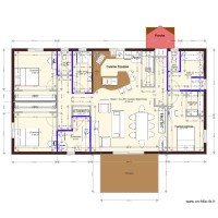 Plan de maison F4 de Tito et Finau 