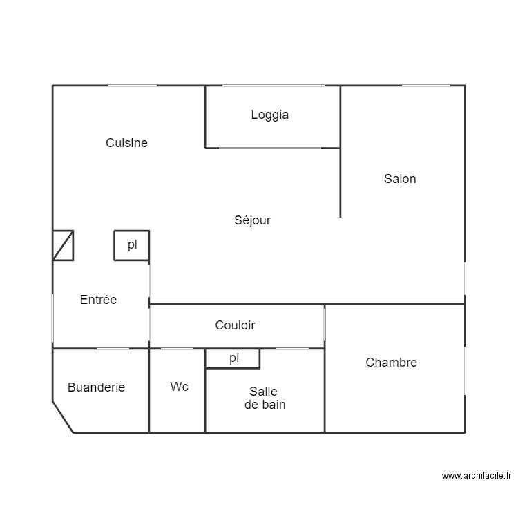 QUIMPER JEANNE. Plan de 0 pièce et 0 m2