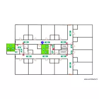 2eme au 8eme etage bouteille 58 droit de 8 &agrave; 12