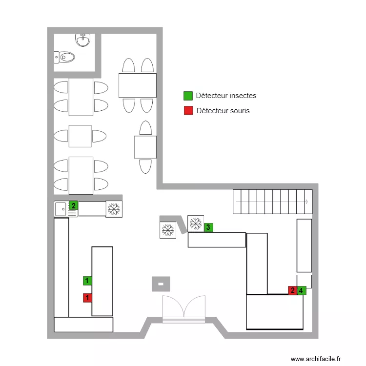 DJL Namur Rez. Plan de 