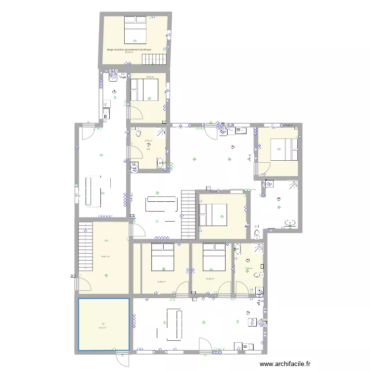 plan rdc elec. Plan de 