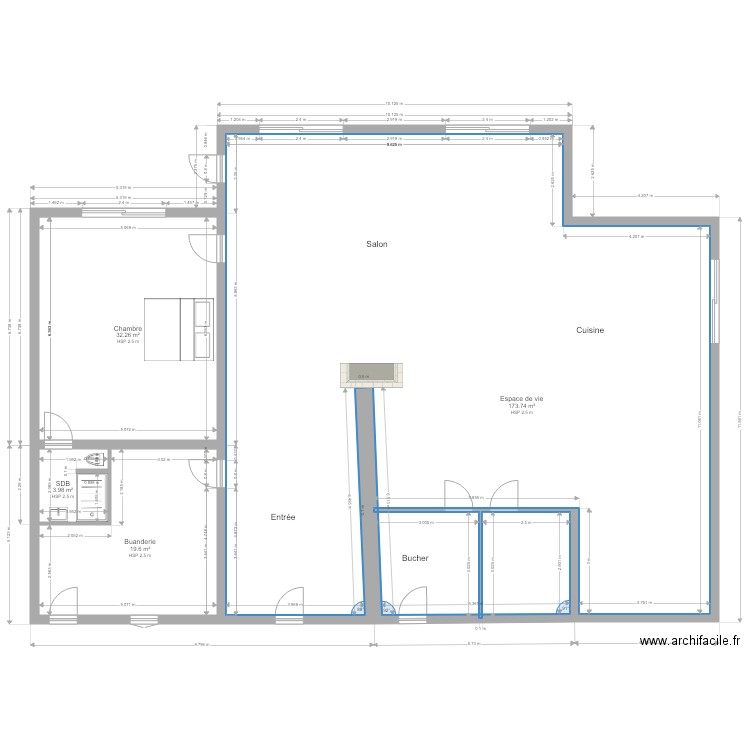 Chancey. Plan de 0 pièce et 0 m2