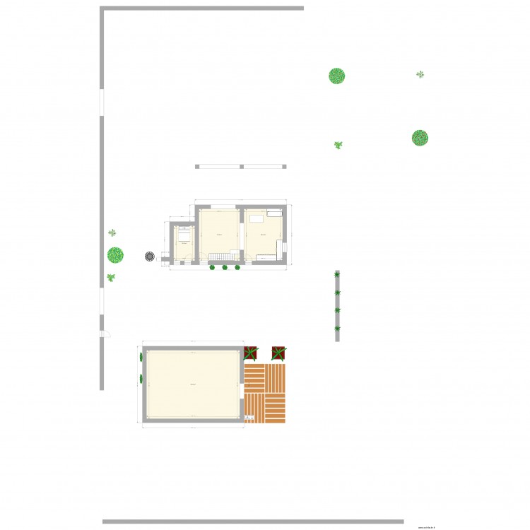 Maison Vesvre IPN. Plan de 0 pièce et 0 m2