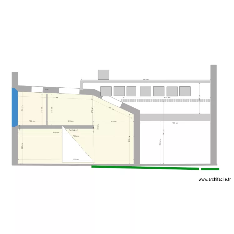 Atelier Coupe V3. Plan de 