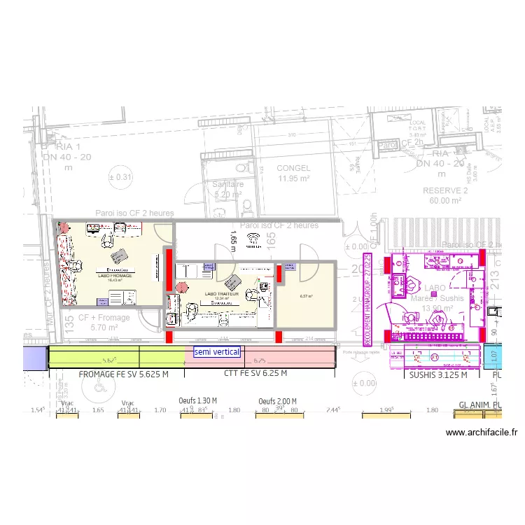 Montchat V2. Plan de 