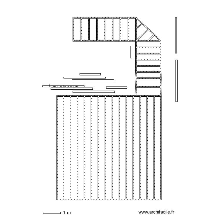 terrasse 11. Plan de terrasse 11. Plan de