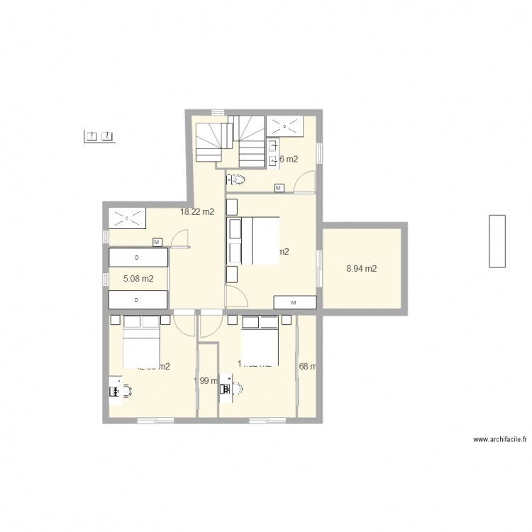 RdC 5 e edition ETAGE. Plan de 0 pièce et 0 m2