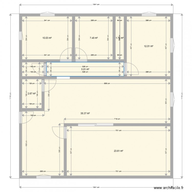 maison 18. Plan de 0 pièce et 0 m2