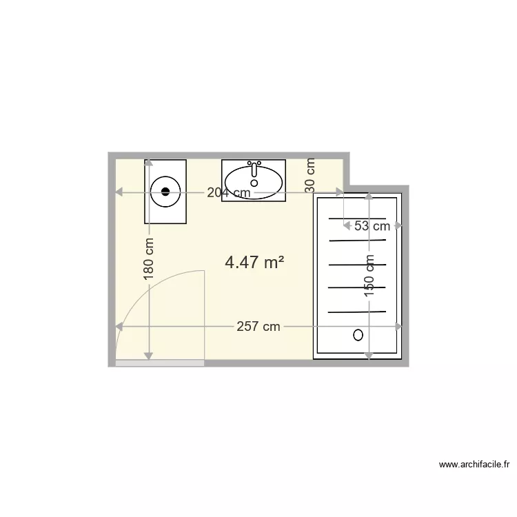TAVERNIER MIREILLE . Plan de 