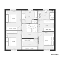 PLAN PROJET ETAGE ST GENEVIEVE